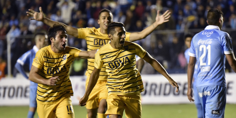 I gran gol di Bolivar-Boca Juniors