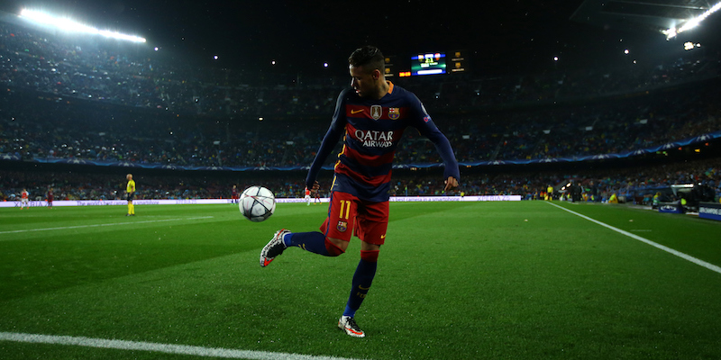 Neymar del Barcellona (Richard Heathcote/Getty Images)