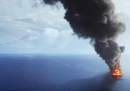 Il primo poster del film sul disastro del Golfo del Messico