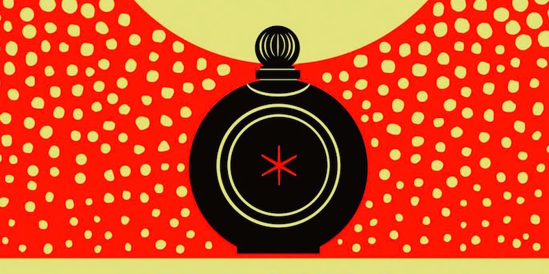 Un dettaglio della copertina di Perfume. A century of scents di Lizzie Ostrom