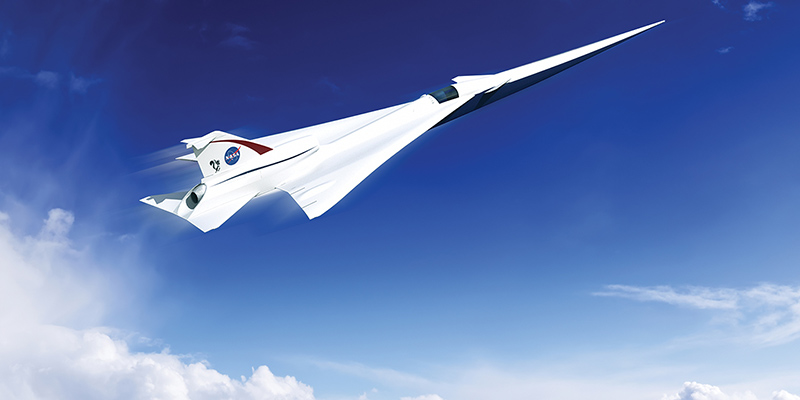 Un concept per un aereo supersonico di nuova generazione (NASA)