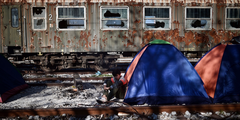Idomeni, Grecia (LOUISA GOULIAMAKI/AFP/Getty Images)