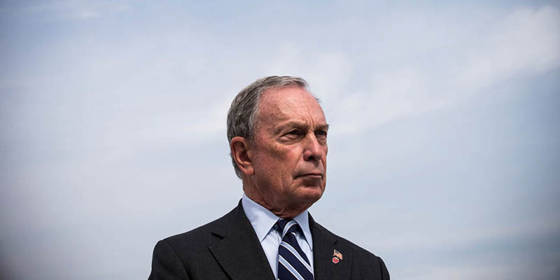 Michael Bloomberg. (Andrew Burton/Getty Images)