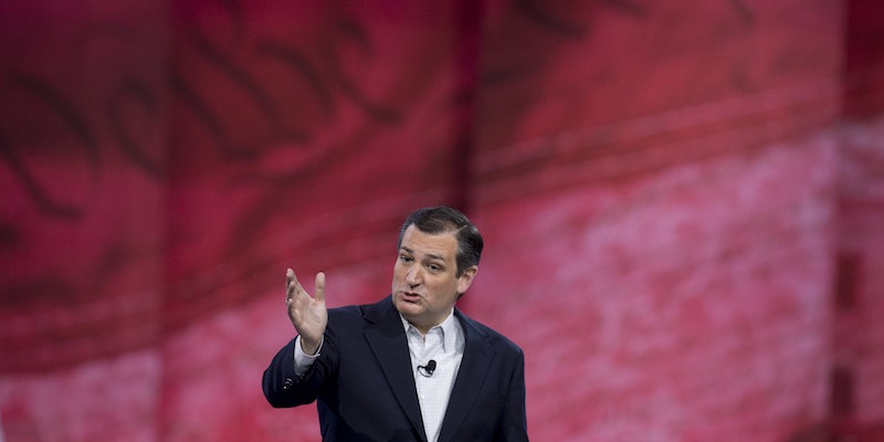 Ted Cruz a Oxon Hill, in Maryland (SAUL LOEB/AFP/Getty Images)