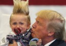 La faccia (e i capelli) di Donald Trump