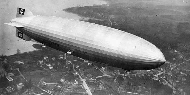 Il primo volo dell'Hindenburg