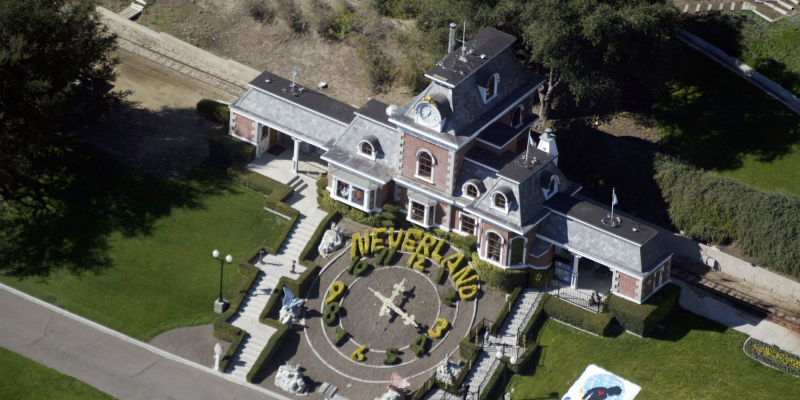 Il Neverland Ranch, nel 2003 (Frazer Harrison/Getty Images)
