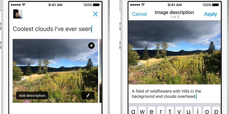 Twitter ha aggiunto le descrizioni delle immagini, per aiutare gli ipovedenti