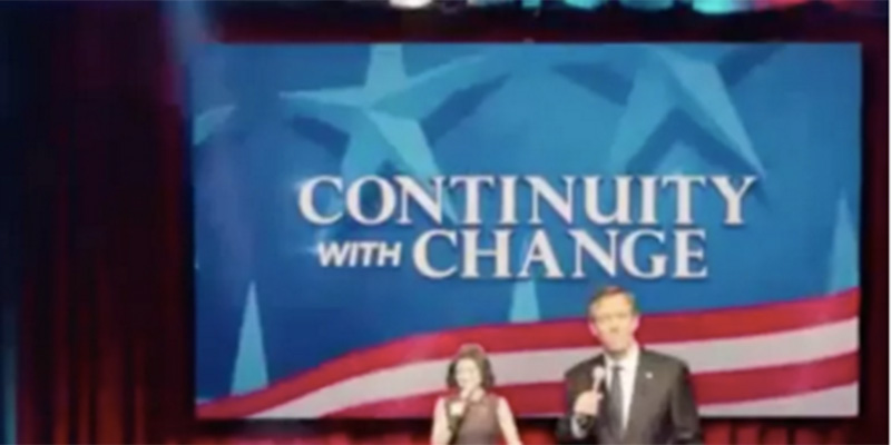 Il primo ministro australiano sta usando lo slogan di una serie tv satirica