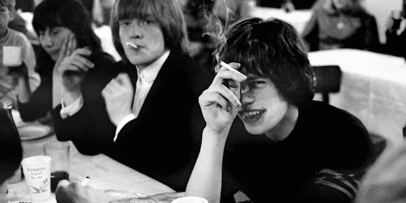 Mick Jagger e Brian Jones nella mensa di uno studio televisivo nel 1964

Page 133
© Iconic Images/Terry O'Neill