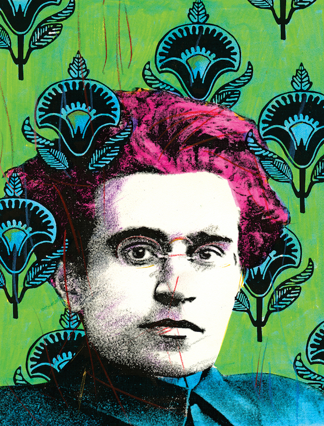 Cena con Gramsci, a fumetti