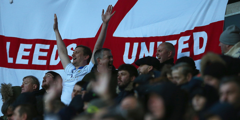 Alcuni tifosi del Leeds United (Matthew Lewis/Getty Images)