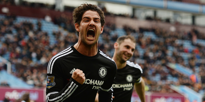Alexandre Pato, acquistato a gennaio dal Chelsea (OLI SCARFF/AFP/Getty Images)