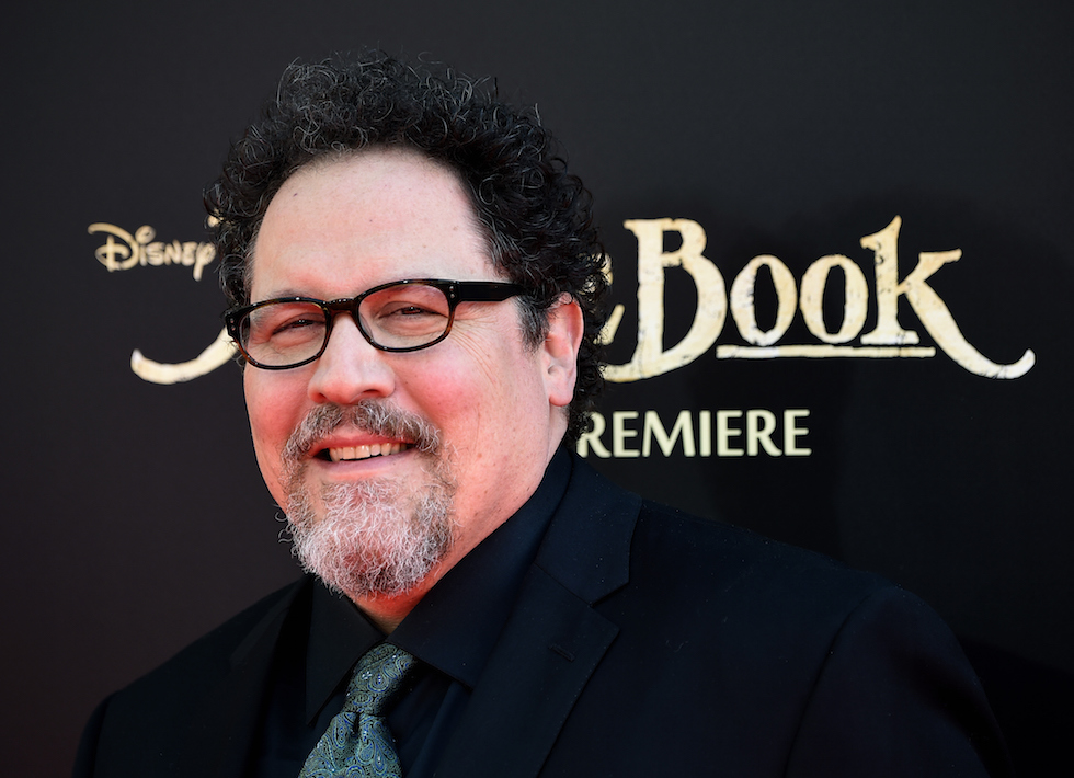 Il regista e produttore Jon Favreau alla prima mondiale de Il libro della giungla a Capitan Theatre di Hollywood, California, 4 aprile 2016. 
(Frazer Harrison/Getty Images)