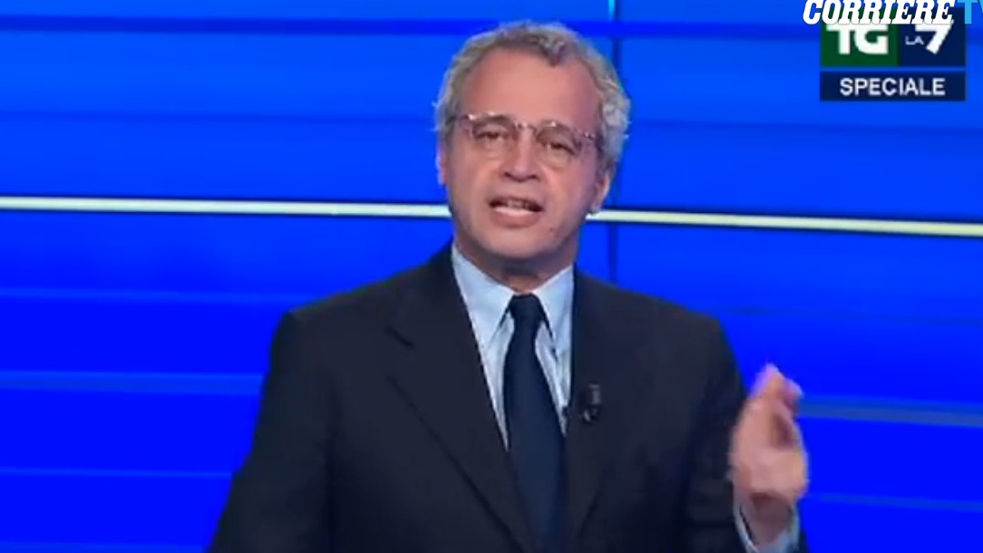 Mentana si è arrabbiato con Renzi sull’imparzialità dei talk show