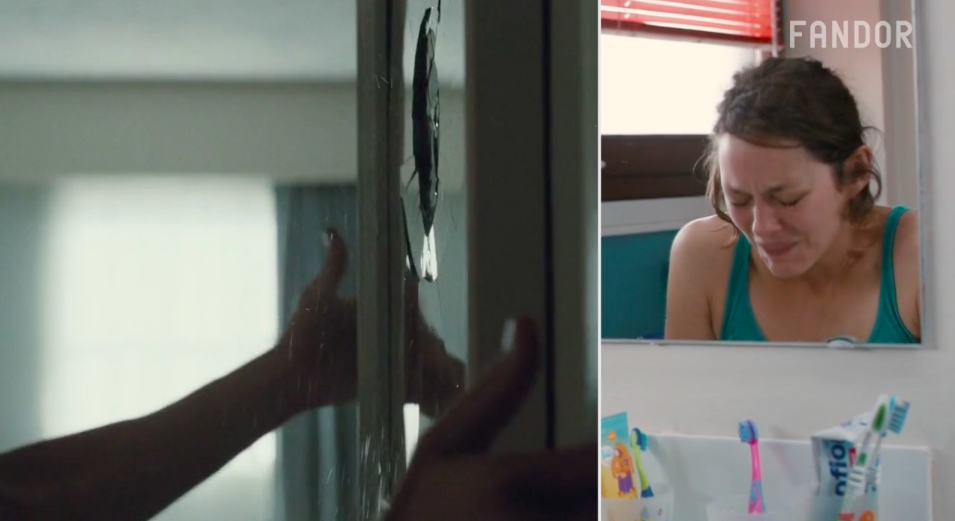 Uomo, donna, specchio