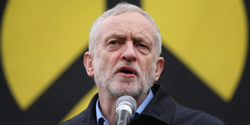 Jeremy Corbyn a Trafalgar Square, Londra, il 27 febbraio 2016 (Dan Kitwood/Getty Images)