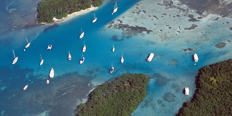 Le Isole Vergini dall'alto. (G.A. Rossi/picture-alliance/dpa/AP Images)