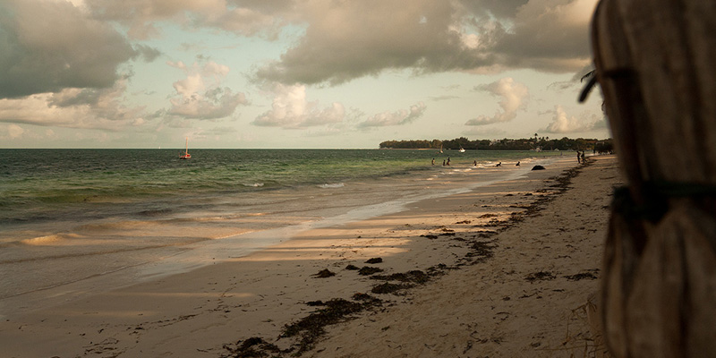 Una spiaggia di Malindi. (foto: Simone D.
