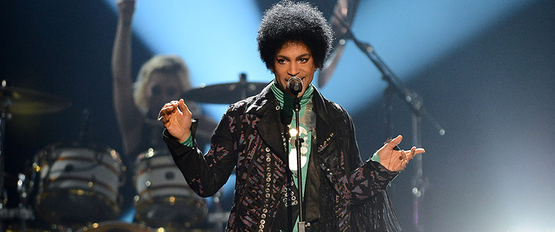 Prince nel 2013 ai Billboard Music Awards a Las Vegas, Nevada (Ethan Miller/Getty Images)