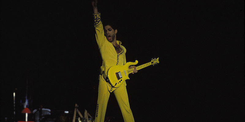 Prince durante un concerto a Sydney, in Australia (Patrick Riviere/Getty Images)