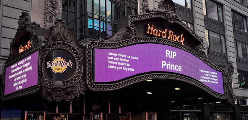 L'Hard Rock di New York, 21 aprile 2016
(JEWEL SAMAD/AFP/Getty Images)