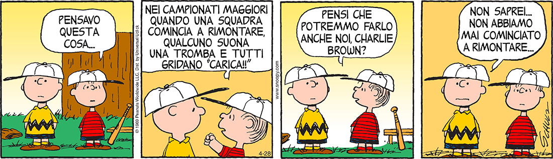 Peanuts 2016 aprile 28