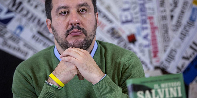 Matteo Salvini. (Roberto Monaldo / LaPresse)