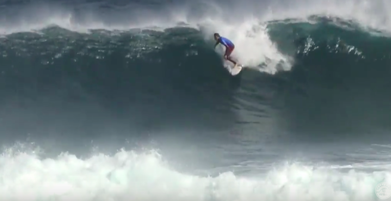 L’incredibile gara del giovane surfista italiano Leonardo Fioravanti in Australia
