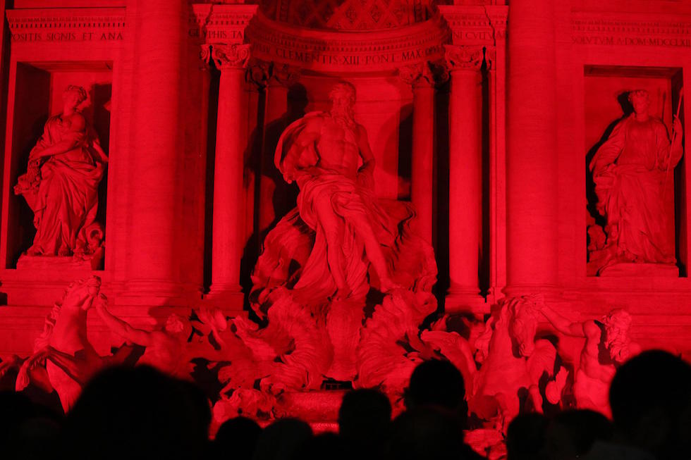 La Fontana di Trevi il 29 aprile
(ANSA/ALESSANDRO DI MEO)