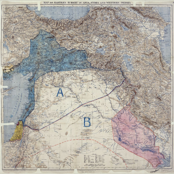 Mappa Sykes-Picot