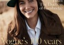 Kate Middleton sulla copertina di "Vogue UK", per i 100 anni della rivista