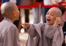 Bambini che diventano monaci buddisti