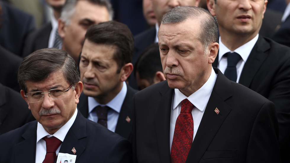 Recep Tayyip Erdogan, Ahmet Davutoglu