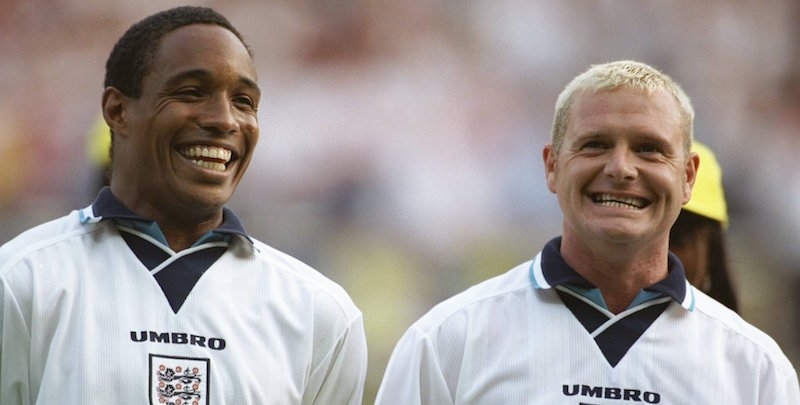 Paul Ince e Paul Gascoigne (AP)