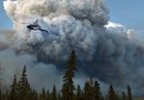 C'è un gigantesco incendio nell'Alberta