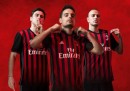 Le foto della nuova maglia del Milan, per la prossima stagione