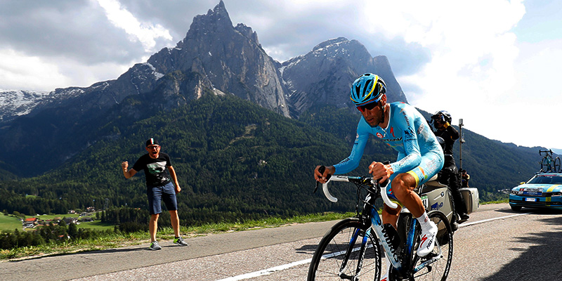  Vincenzo Nibali, il 22 maggio (LUK BENIES/AFP/Getty Images)