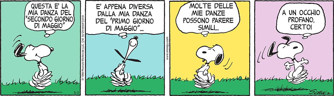 Peanuts 2016 maggio 2