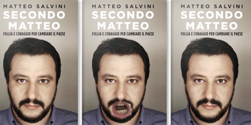Gipi ha fatto un booktrailer del libro di Salvini