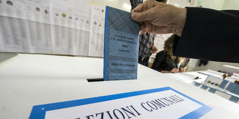 L’affluenza alle 19 alle elezioni amministrative è del 46%