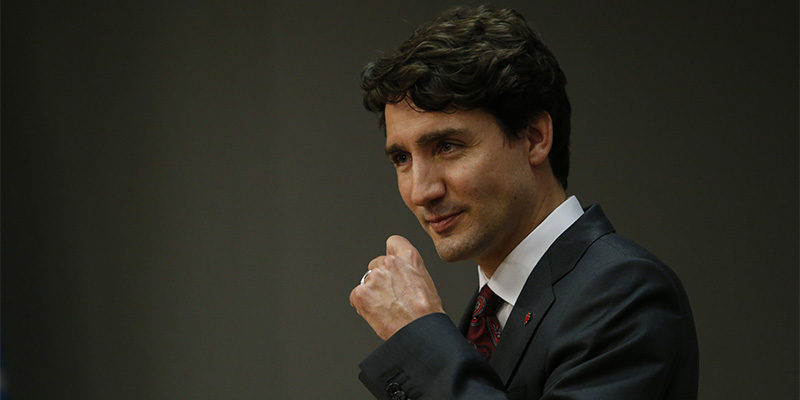 Justin Trudeau, New York, aprile 2016 (KENA BETANCUR/AFP/Getty Images)