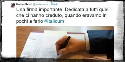 Perché si riparla di Italicum?