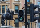 I semafori di Londra con le coppie gay al posto dei soliti omini
