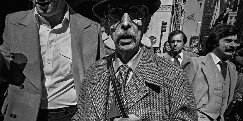 Older Man with Glasses, Close, 1978, Manhattan, Harvey Stein