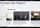Facebook paga i giornali per i suoi Live