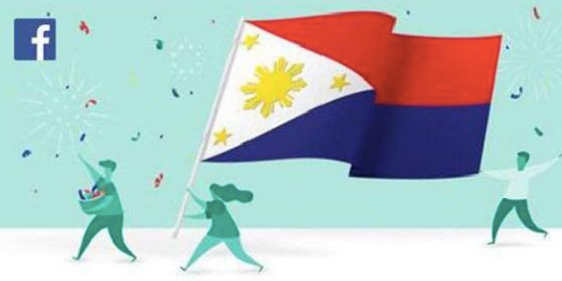 Ieri, su Facebook, le Filippine sono state in guerra per un po’