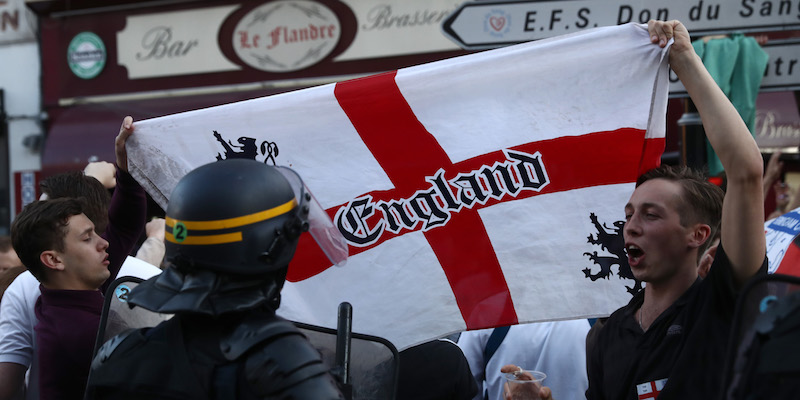 Tifosi inglesi a Lille (Carl Court/Getty Images)