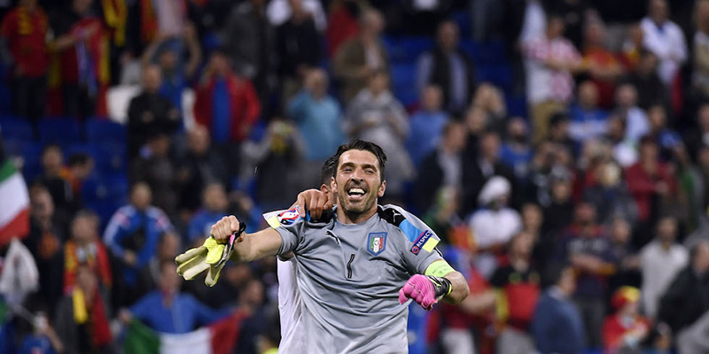 Gianluigi Buffon. (JEFF PACHOUD/AFP/Getty Images)