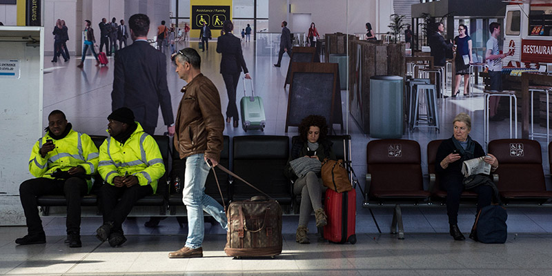 L'aeroporto di Gatwick, a Londra. (Chris Ratcliffe/Getty Images)